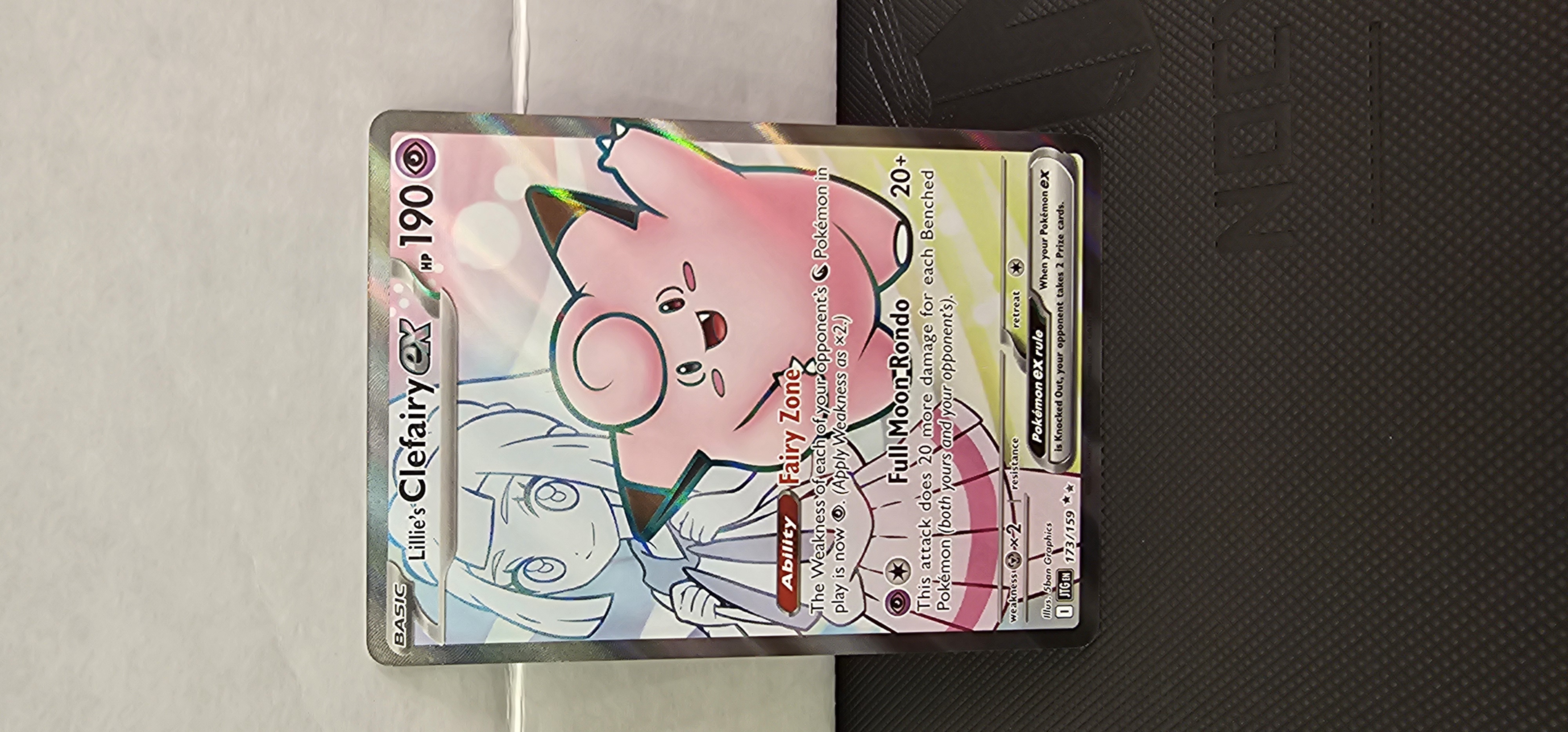 Lillie's Clefairy EX Ultra Rare (173) 2025 Pokemon Jtg EN-Journey